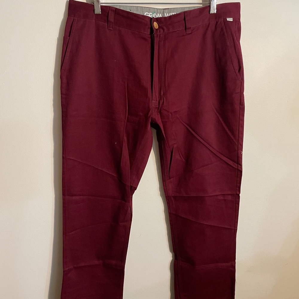 Organika Red Baggy Jeans